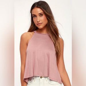 Lulus mauve tank top